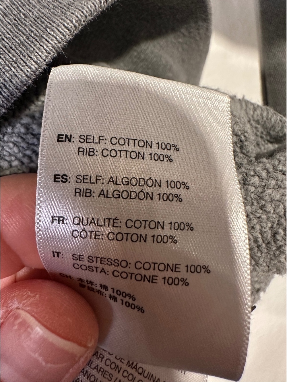 John Elliott Cotton Crewneck Vintage Washed Sweatshirt Gray Men’s XS - Picture 7 of 9